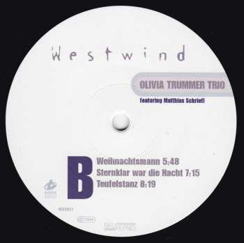 LP Olivia Trummer Trio: Westwind 80326