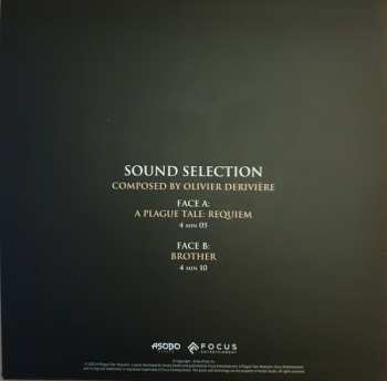 2LP Olivier Deriviere: A Plague Tale: Requiem - Sound Selection LTD 377218