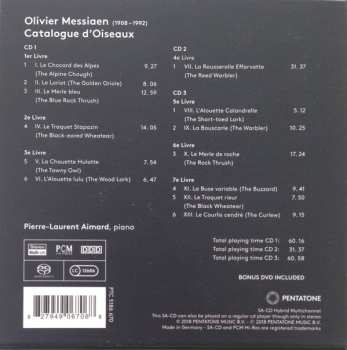 DVD/Box Set/3SACD Olivier Messiaen: Catalogue D'Oiseaux 123017