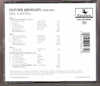3CD Olivier Messiaen: Complete Works for Piano Vol. 1, Birdsong 289421