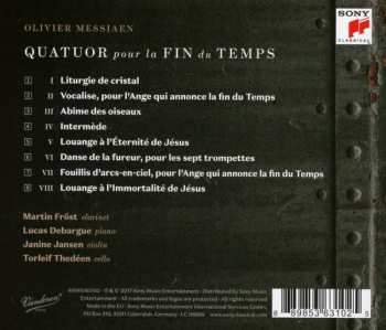 CD Olivier Messiaen: Messiaen: Quatuor Pour La Fin Du Temps 183610