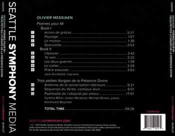 CD Olivier Messiaen: Poèmes Pour Mi; Trois Petites Liturgies de la Présence Divine 113654
