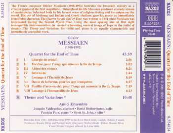 CD Olivier Messiaen: Quartet For The End Of Time / Theme And Variations 336519