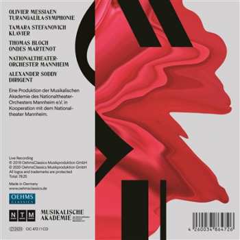 CD Olivier Messiaen: Turangalîla-Symphonie 300237