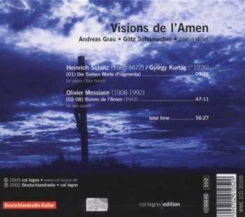 CD Olivier Messiaen: Visions De L'Amen 237034