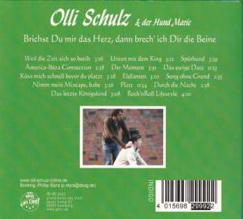 CD Olli Schulz & Der Hund Marie: Brichst Du Mir Das Herz, Dann Brech' Ich Dir Die Beine 194014