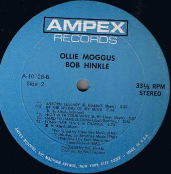 LP Bob Hinkle: Ollie Moggus 42413