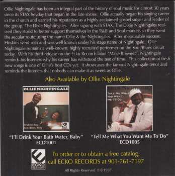 CD Ollie Nightingale: Make It Sweet
