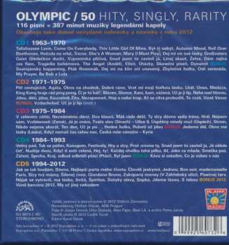 5CD/Box Set Olympic: 50 - Hity Singly Rarity 51771