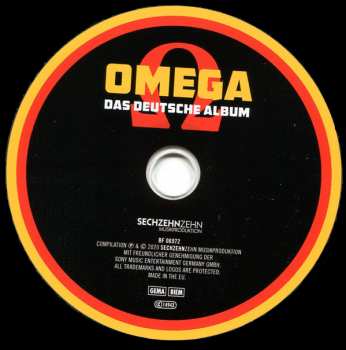 CD Omega: OMEGA - Das Deutsche Album 178683