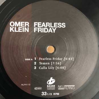 LP Omer Klein: Fearless Friday 78959