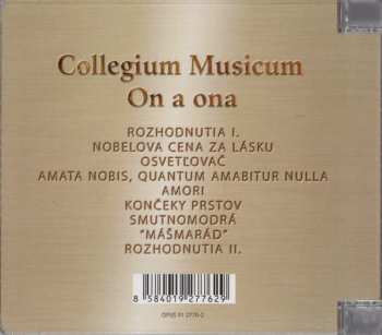 CD Collegium Musicum: On A Ona 26206
