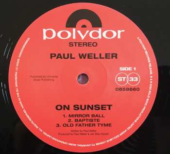 2LP Paul Weller: On Sunset 26240