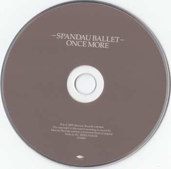 CD Spandau Ballet: Once More 26304