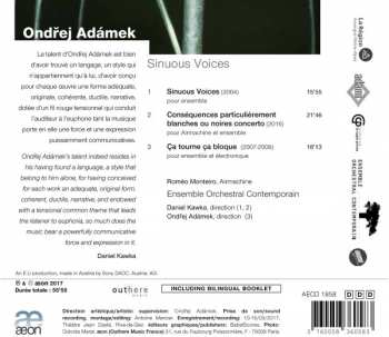 CD Ondřej Adámek: Sinuous Voices  339878