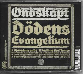 CD Ondskapt: Dödens Evangelium 355919