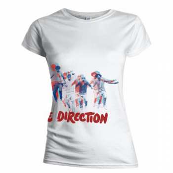 Merch One Direction: Dámské Tričko Band Jump  L