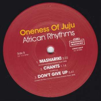 2LP Oneness Of Juju: African Rhythms 399579