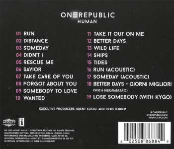 CD OneRepublic: Human DLX | LTD 57043