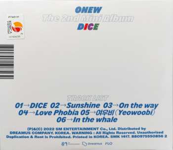 CD Onew: DICE DIGI 345569