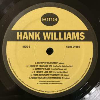 3LP Hank Williams: Only Mother's Best 26471