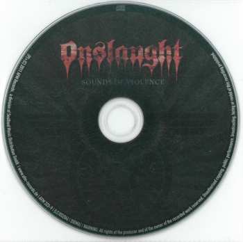 CD Onslaught: Sounds Of Violence 33855