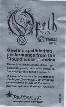 DVD Opeth: The Roundhouse Tapes 420969