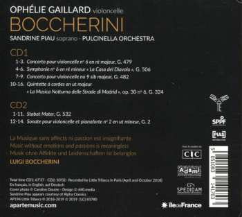 2CD Ophélie Gaillard: Boccherini 182142