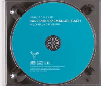CD Ophélie Gaillard: Carl Philipp Emanuel Bach (Vol. 2) 338034