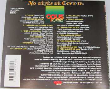 CD Opus Cuatro: No Dejes De Cantar