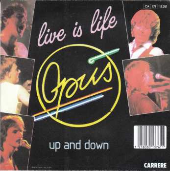 SP Opus: Live Is Life / Up And Down