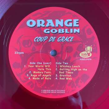 2LP Orange Goblin: Coup De Grace LTD | CLR 410971