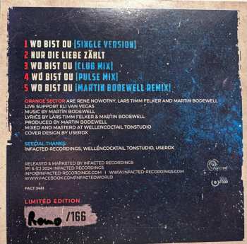 CD Orange Sector: Wo Bist Du LTD | NUM