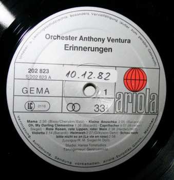 LP Orchester Anthony Ventura: Erinnerungen 507871