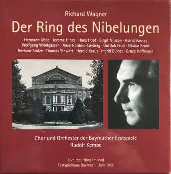 Album Orchester der Bayreuther Festspiele: Richard Wagner - Der Ring Des Nibelungen (live 1960)