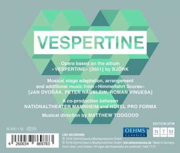 CD Orchester Des Nationaltheaters Mannheim: Björk's Vespertine - A Pop Album As An Opera 407718