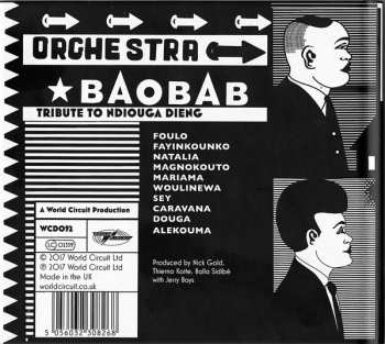 CD Orchestra Baobab: Tribute To Ndiouga Dieng 318978