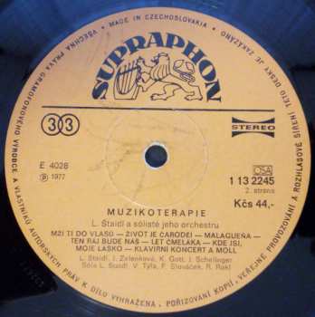 LP Orchestra Ladislav Štaidl: Muzikoterapie 426008