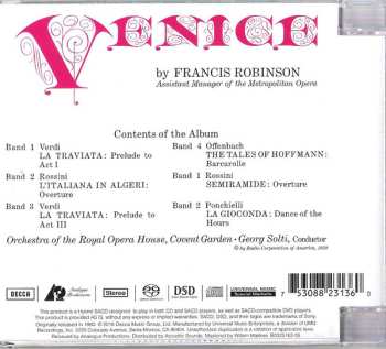 SACD Orchestra Of The Royal Opera House, Covent Garden: Venice 533398