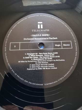 2LP Orchestral Manoeuvres In The Dark: Dazzle Ships LTD