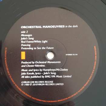 LP Orchestral Manoeuvres In The Dark: Orchestral Manoeuvres In The Dark 531450