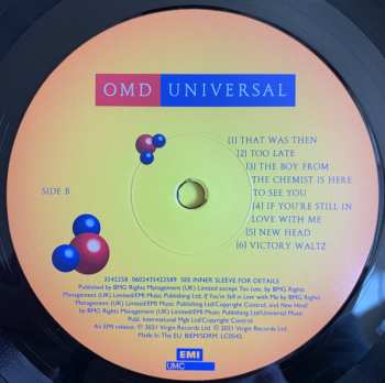 LP Orchestral Manoeuvres In The Dark: Universal 57101