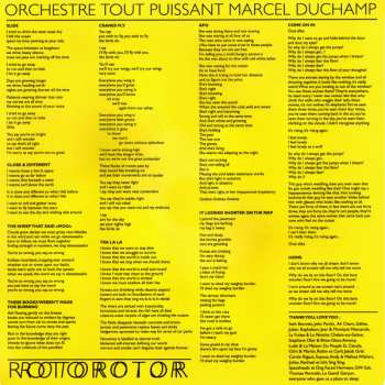 LP Orchestre Tout Puissant Marcel Duchamp: Rotorotor