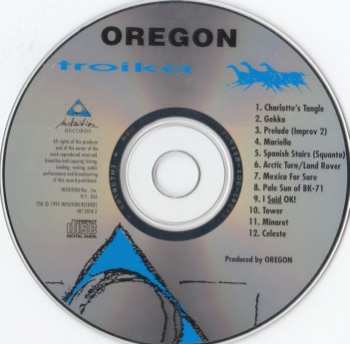 CD Oregon: Troika 236928