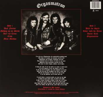 LP Motörhead: Orgasmatron 26649