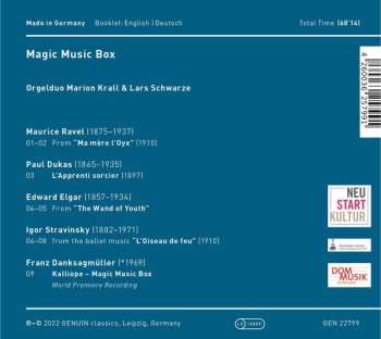 CD Orgelduo Marion Krall & Lars Schwarze: Magic Music Box DIGI 446779