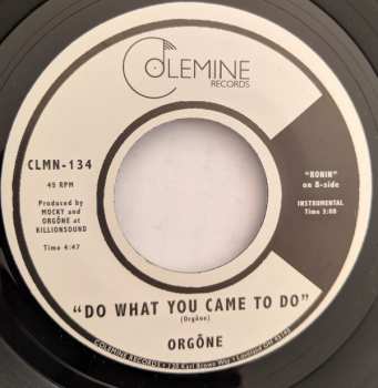 SP Orgone: Do What You Came To Do / Ronin 255484