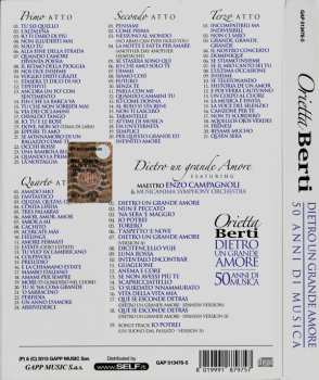 5CD/Box Set Orietta Berti: Dietro Un Grande Amore (50 Anni Di Musica) 491116