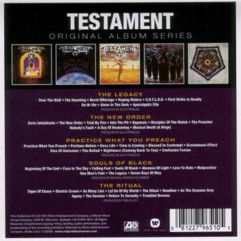 5CD/Box Set Testament: Original Album Series 26804
