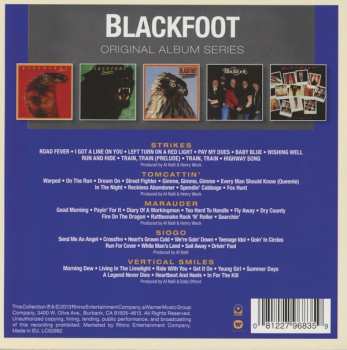 5CD/Box Set Blackfoot: Original Album Series 26859